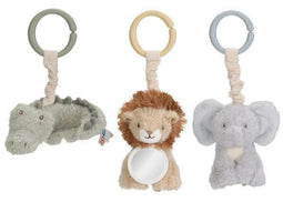 Little Dutch LD8311 - Wagenspanner - Safari Friends - Zacht polyester