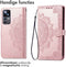 iMoshion Hoesje Geschikt voor Xiaomi 12T Pro / 12T Hoesje Met Pasjeshouder - iMoshion Mandala Bookcase - Rosé Goud