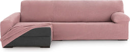 Hoes voor chaise longue met lange armleuning links Eysa THOR Roze 170 x 110 x 310 cm