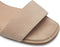 Tamaris COMFORT Essentials - Dames Sandalen - 5 cm Hakhoogte - Beige Suede - Maat 40