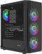 Fury Shobo SH4F - Midi Tower PC - ATX µATX Mini-ITX - RGB - Zwart