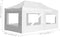 vidaXL - Partytent - inklapbaar - met - wanden - 6x3 - m - aluminium - wit