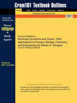 Cram101 - Studyguide Nonlinear Dynamics and Chaos - 712 pagina's
