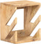 vidaXL - Wandskateboardhouder - 25x20x30 - cm - massief - mangohout
