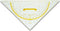 Aristo geodriehoek - lengte 80 cm - onbuigzaam - transparant - voor schoolbord - AR-1552W