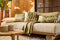 Dutch Decor EDEN - Buitenkussen 30x50 cm - waterafstotend en uv-bestendig - Mayfly - groen
