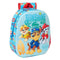 Kinderrugzak The Paw Patrol Blauw 27 x 33 x 10 cm 3D