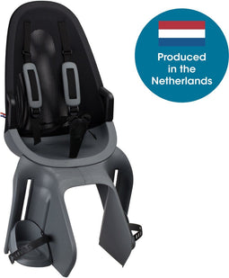 Qibbel Air - Fietsstoeltje Achter - Quick Connect - Sparkling silver