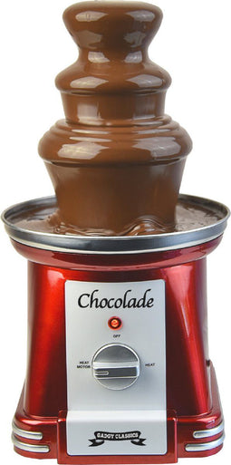Gadgy Chocoladefontein - 3 lagen - 90 Watt - Rood