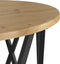 vidaXL - Nesting - Bijzettafels - 2 - stuks - Artisan - Eiken - Geengineerd - Hout