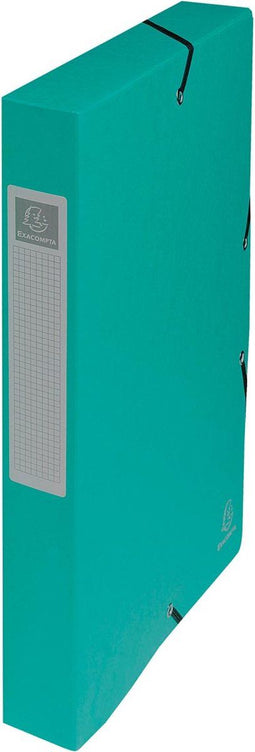 Exacompta elastobox Exabox groen rug van 4 cm