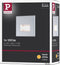 Paulmann Edge LED Wandinbouwlamp - 1,2W - 50 lm - 2700K Warmwit - Chroom Mat