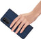 Dux Ducis - Slim bookcase hoes - Geschikt voor Motorola Moto G52 - Blauw