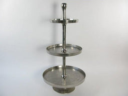 HD Collection - Etagere Aluminium - 3 niveaus - 100 cm - Grijs