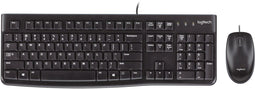 Logitech MK120 - Toetsenbord en muis set - Fluisterstille toetsen en morsbestendig ontwerp - Qwerty Italiaans