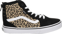 VANS Filmore Hi Zip - Hoge sneakers - Ritssluiting - (CHEETAH) BLACK/DOE - Maat 36