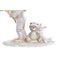 Kerstversiering DKD Home Decor Hars Jongen (11 x 5,5 x 12 cm) (2 Stuks)