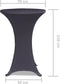 vidaXL - Tafelhoes - stretch - 2 - stuks - 70 - cm - antraciet