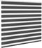 vidaXL - Zebra - rolgordijn - 155x150 - cm - stofbreedte - 150,9 - cm - zwart
