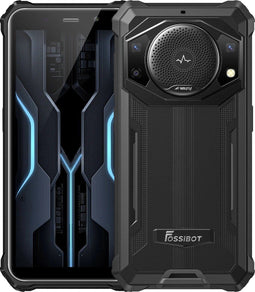 FOSSiBOT F106 Pro - Rugged phone - 15GB RAM 256GB ROM 12000mAh batterij 48MP camera Grijs