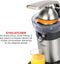 Bourgini Grand Citrus Juicer - Elektrische Citruspers 130W - RVS