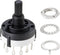 TRU COMPONENTS SR26A4-2X6-18F20 Draaischakelaar 250 V 150 mA 12 x 30 ° 1 stuk(s)
