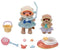 Sylvanian Families 5804 - Zeeotter zussen - Snorkelset met babyboot en snorkeluitrusting