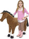 Melissa & Doug Grote Pluche Paard 80 cm hoog