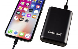 Intenso A10000 - Powerbank 10000 mAh - USB-C Power Delivery en USB-A Quick Charge - Zwart