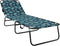 vidaXL - Opvouwbaar - Ligbed - Draagbaar - Bladerenpatroon - 600D - Oxford - Stof