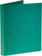 Bronyl ringmap, voor ft A4, uit glanskarton, 2 ringen van 25 mm, groen