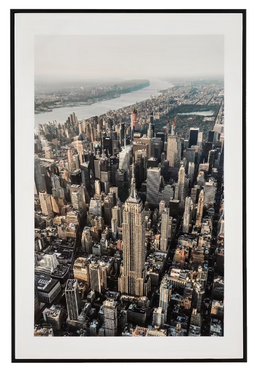 Bizzotto Voyage Hi.Glossy Framed Canvas - Hoogglansafwerking - 60 x 4 x 90 cm - Meerkleurig