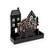 Steun voor anti-muggen spiralen Versa Zwart Metaal 5 x 17 x 17 cm Huis