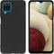 iMoshion Hoesje Geschikt voor Samsung Galaxy A12 Hoesje Siliconen - iMoshion Color Backcover - Zwart