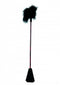 CalExotics - Scandal Feather Crop - Bondage / SM Whips and Paddles Zwart