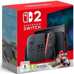 Nintendo Switch 2 - Handheld - 256GB opslag - Downloadcode Mario Kart: World - Zwart