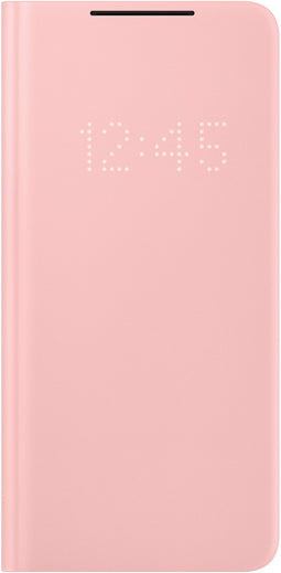 Samsung EF-NG996 - Smart LED View Hoesje - Antibacterieel - Roze