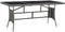vidaXL - Tuintafel - 170x80x74 - cm - poly - rattan - grijs