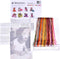 Thea Gouverneur Borduurpakket Halloween Kitten 738A - DMC garen - Borduren voor volwassenen - Aida