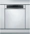 Whirlpool WB 6020 PX - Deels geïntegreerde vaatwasser - PowerClean Pro 6TH SENSE EcoFriendly - 60 cm