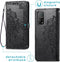 iMoshion Hoesje Geschikt voor Xiaomi Mi 10T Pro / Mi 10T Hoesje Met Pasjeshouder - iMoshion Mandala Bookcase - Zwart