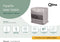 Qlima SRE 8040 TC - Laserkachel - 4000W - Fuzzy Logic - 9L tank