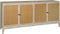 TOFF Vincenza 4-drs sideboard - 200x45x90