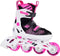 Tempish GOKID - Inline Skates - Verstelbaar 37-40 - Wit Roze