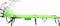 vidaXL - Opvouwbare - Ligstoel - met - Luifel - Groen - 600D - Oxford - Stof