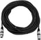 Omnitronic 3022058N - XLR Verbindingskabel 20 m - Zwart