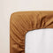 Hoeslaken - P'TIT DODO - 60 x 120 cm - Jersey - Karamel