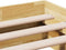 vidaXL - Bedframe - zonder - matras - 90x190 - cm - massief - hout - eiken