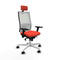 Bureaustoel Piqueras y Crespo 3D026N2 Donker oranje