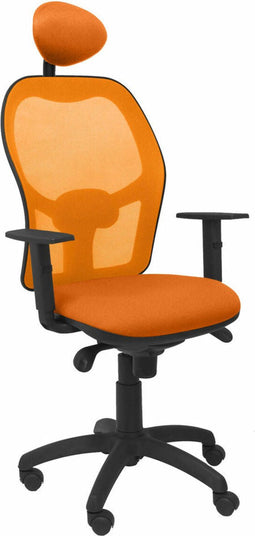 Bureaustoel met hoofdsteun Jorquera Piqueras y Crespo ALI308C Oranje